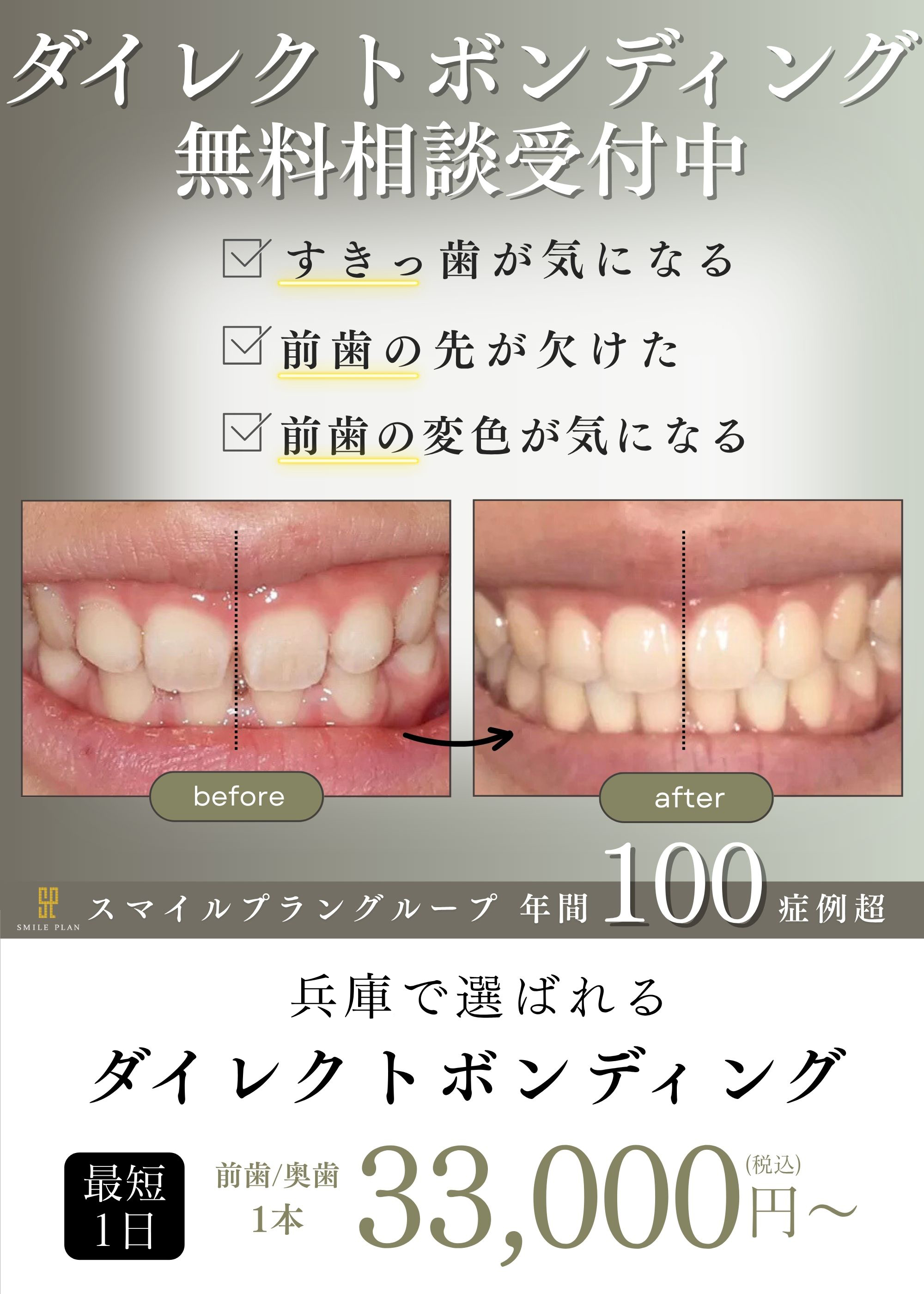 大阪・なんばのガミースマイル名医・最短1日1万円
